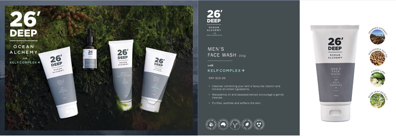 26' Deep Men's Skincare products